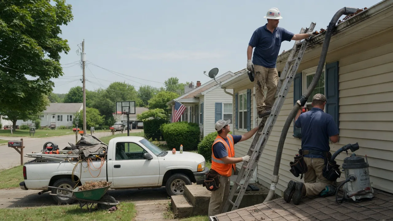 Gutter Installation in New Concord, KY near me